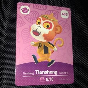 Animal Crossing amiibo - Tiansheng - card 435